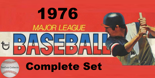 1976 Topps Baseball Complete Set - EXMT+ AVG - Eckersley RC Aaron Ryan Brett Rose