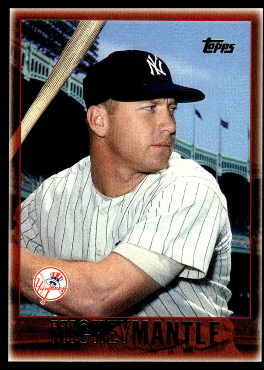 2006 Topps Baseball The Mantle Collection #MM1997 - Mickey Mantle