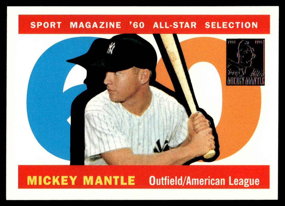 1997 Topps Baseball Mickey Mantle Reprints #29 - Mickey Mantle
