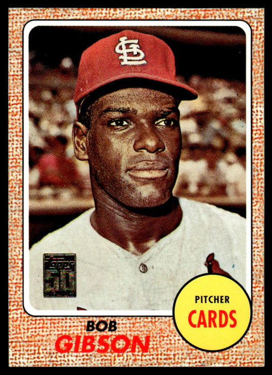 2001 Topps Baseball Through the Years Reprints #16 - Bob Gibson
