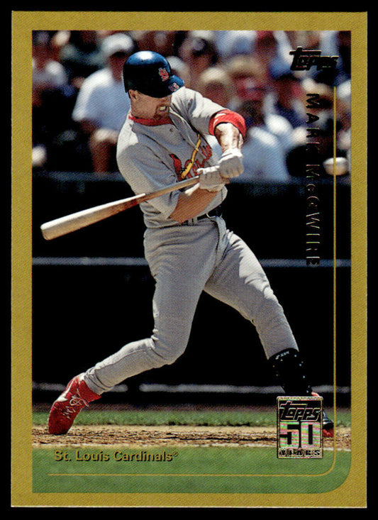 2001 Topps Baseball Through the Years Reprints #41 - Mark McGwire