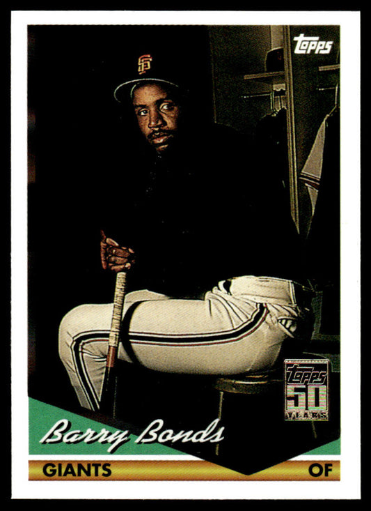 2001 Topps Baseball Through the Years Reprints #45 - Barry Bonds
