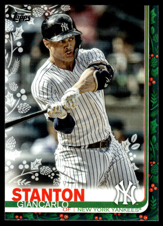 2019 Topps Holiday Baseball #HW27 - Giancarlo Stanton