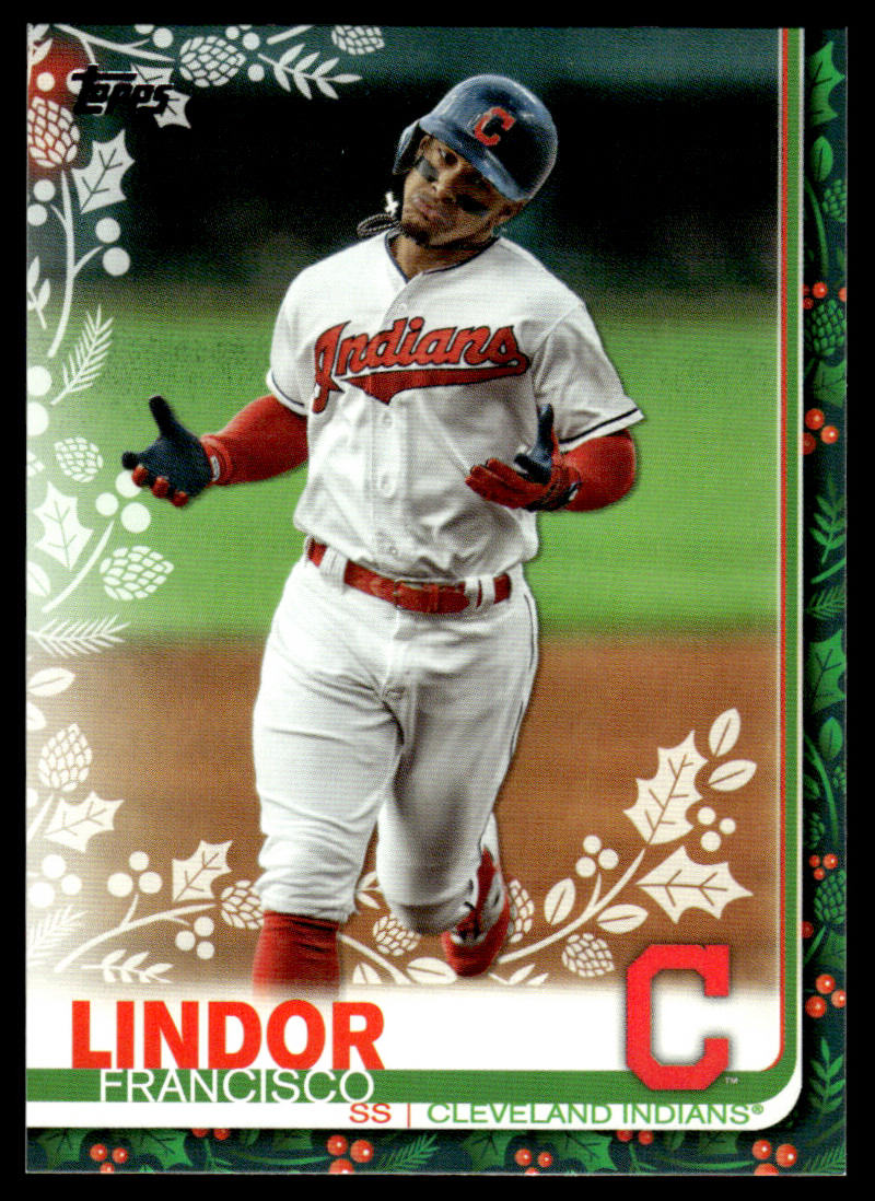 2019 Topps Holiday Baseball #HW74 - Francisco Lindor