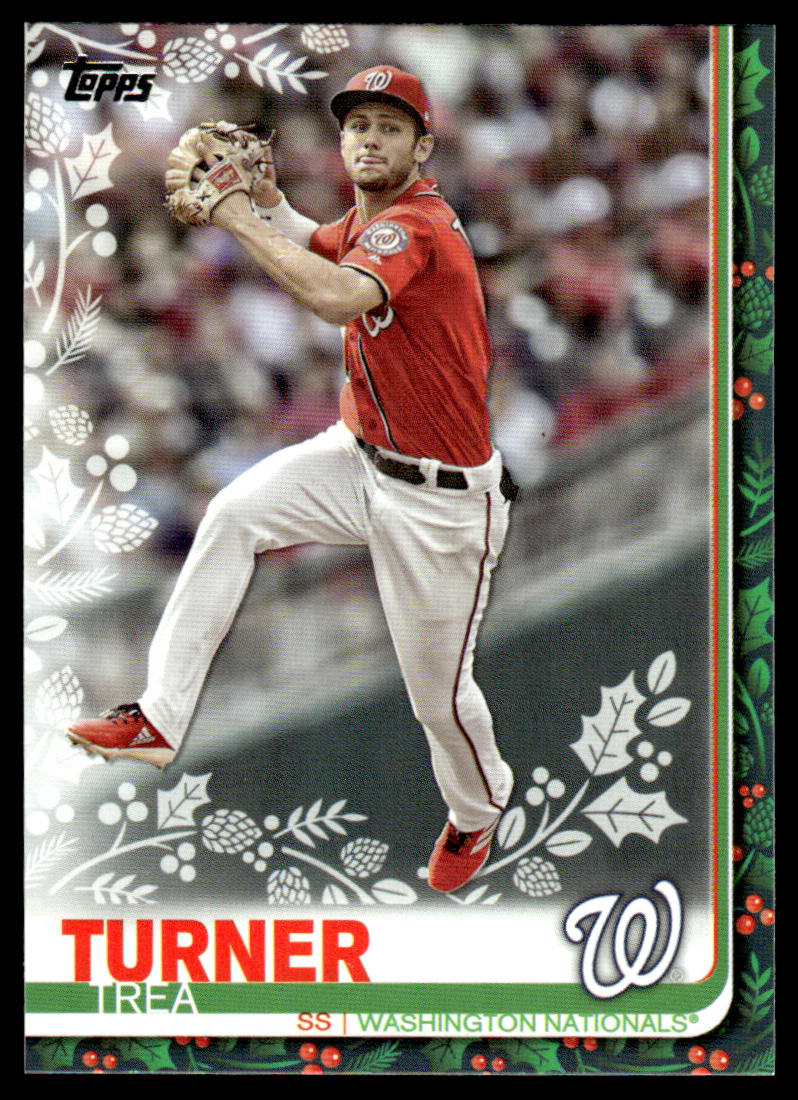2019 Topps Holiday Baseball #HW82 - Trea Turner