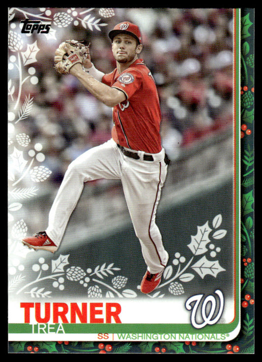 2019 Topps Holiday Baseball #HW82 - Trea Turner