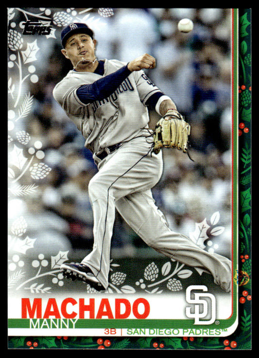 2019 Topps Holiday Baseball #HW95 - Manny Machado
