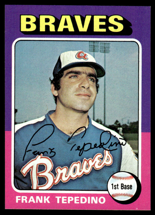1975 Topps Baseball #9 - Frank Tepedino - NM