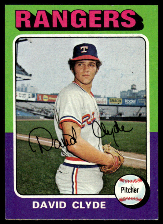 1975 Topps Baseball #12 - David Clyde - NM