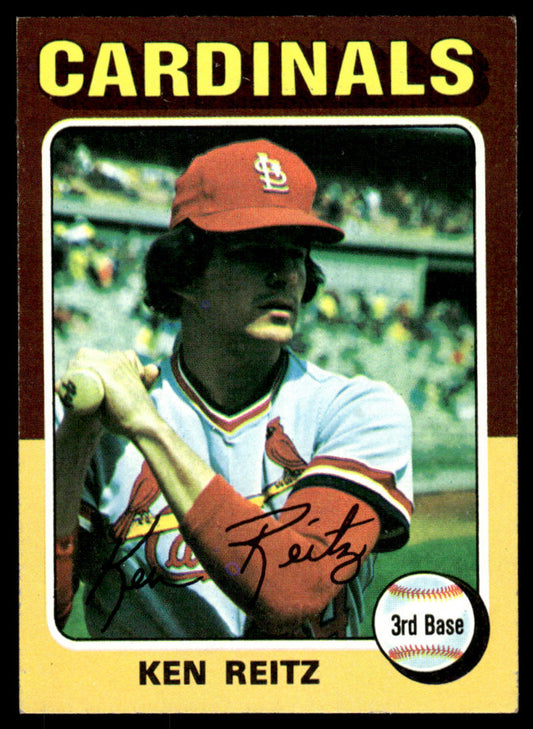 1975 Topps Baseball #27 - Ken Reitz - NM