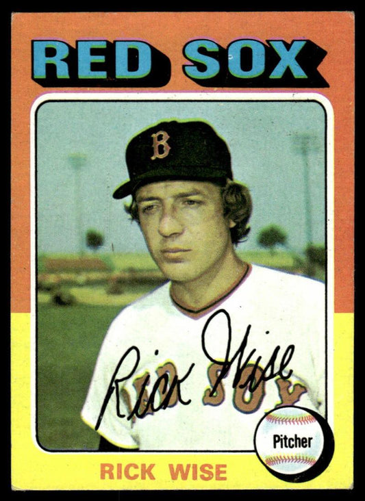 1975 Topps Baseball #56 - Rick Wise - EXMT