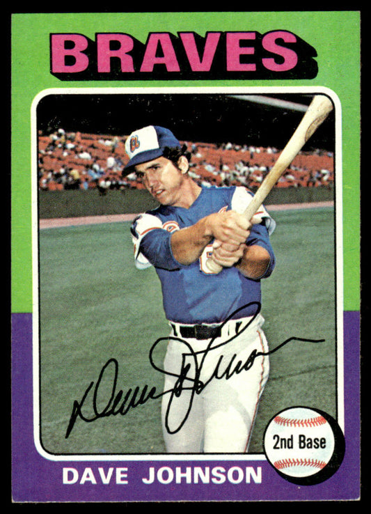 1975 Topps Baseball #57 - Dave Johnson - NM
