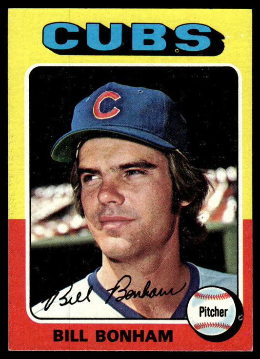 1975 Topps Baseball #85 - Bill Bonham - NM