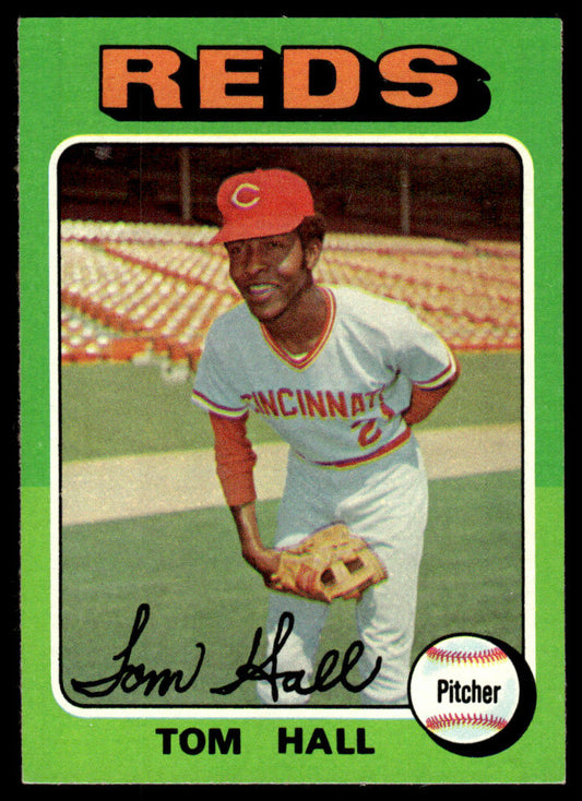 1975 Topps Baseball #108 - Tom Hall - NMMT