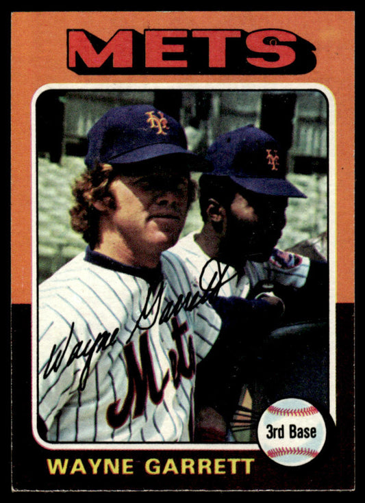 1975 Topps Baseball #111 - Wayne Garrett - NM
