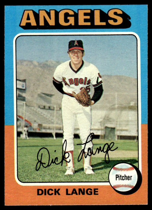 1975 Topps Baseball #114 - Dick Lange - NM