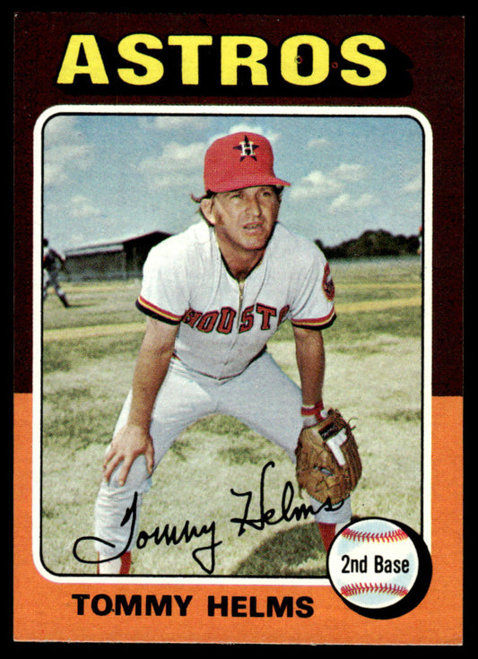 1975 Topps Baseball #119 - Tommy Helms - NM