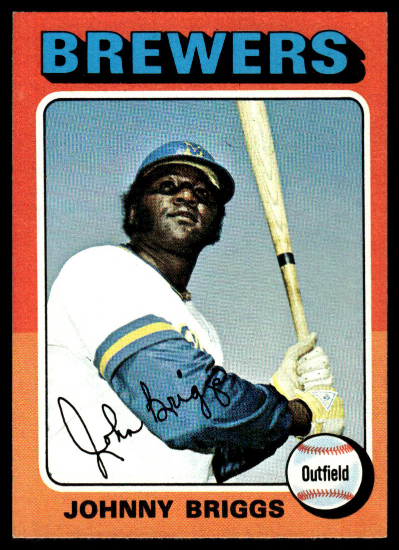 1975 Topps Baseball #123 - Johnny Briggs - NM