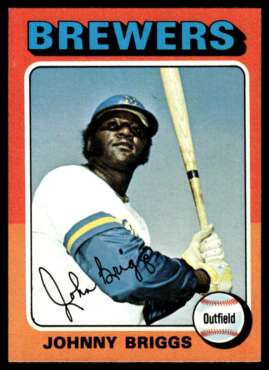 1975 Topps Baseball #123 - Johnny Briggs - NM