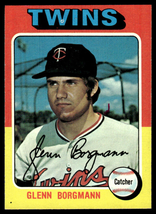 1975 Topps Baseball #127 - Glenn Borgmann - EXMT
