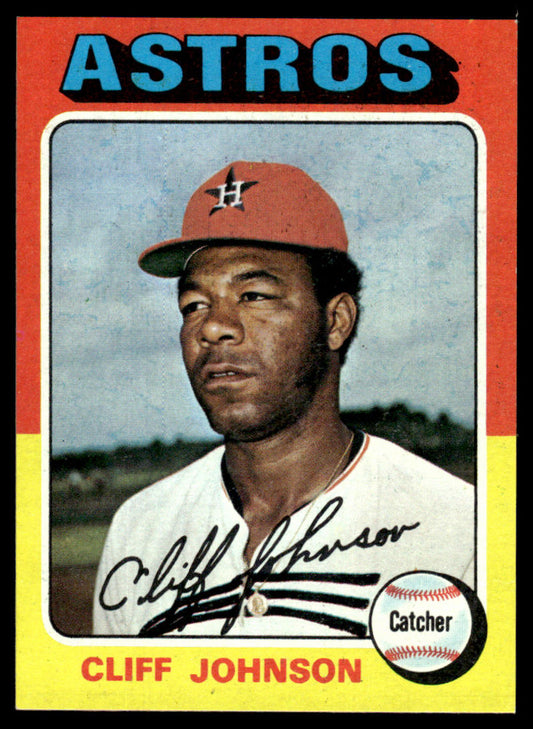 1975 Topps Baseball #143 - Cliff Johnson RC - NM