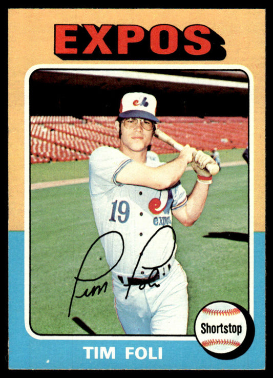 1975 Topps Baseball #149 - Tim Foli - NM