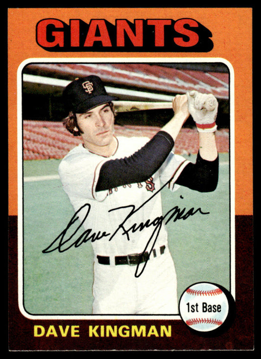 1975 Topps Baseball #156 - Dave Kingman - NM