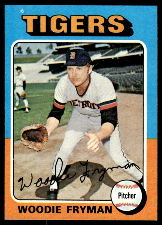 1975 Topps Baseball #166 - Woodie Fryman - NM