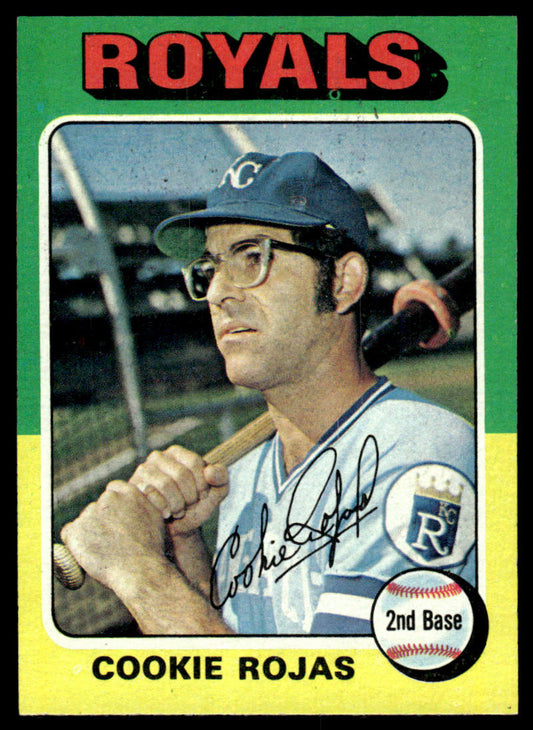1975 Topps Baseball #169 - Cookie Rojas - NM