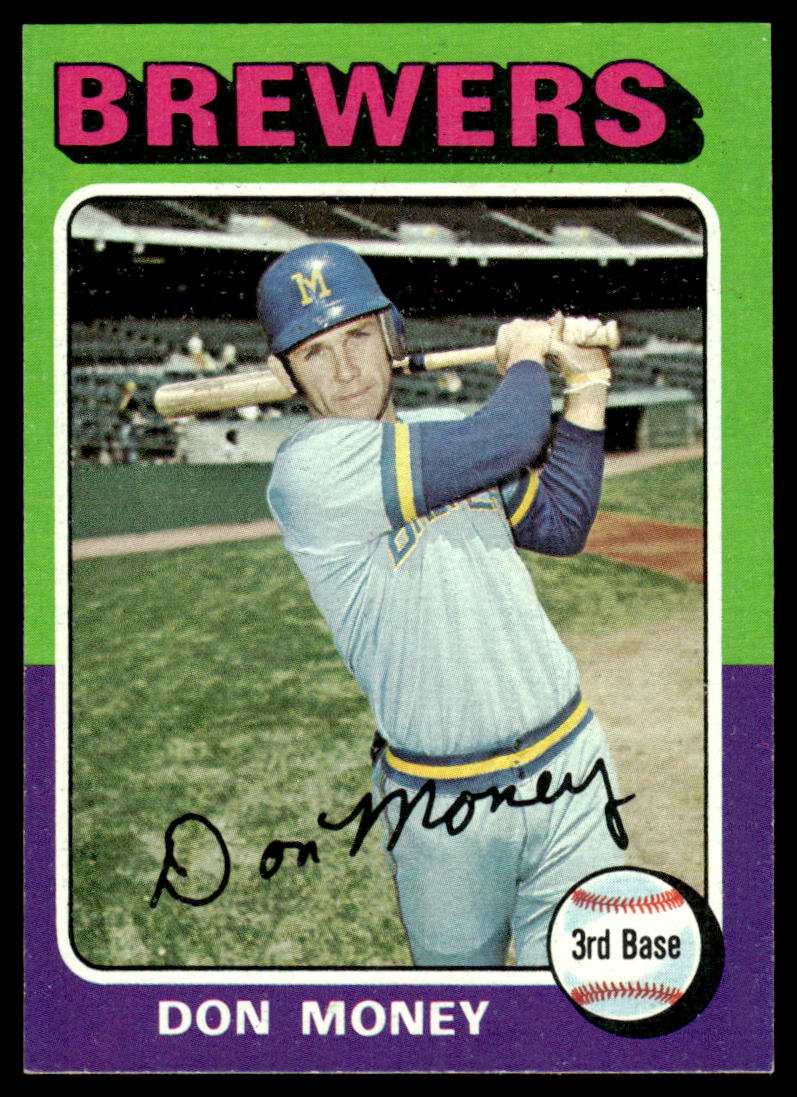 1975 Topps Baseball #175 - Don Money - NM