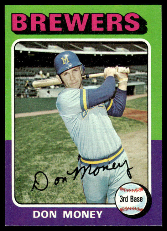 1975 Topps Baseball #175 - Don Money - NM