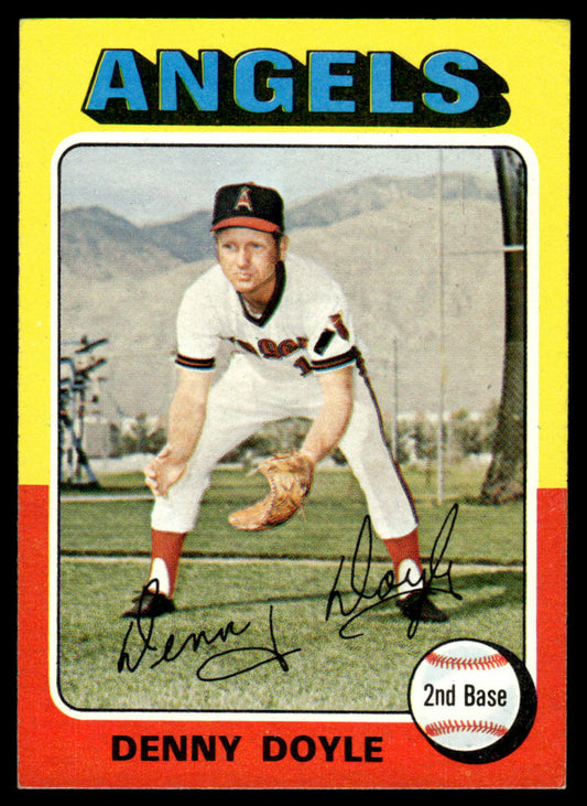 1975 Topps Baseball #187 - Denny Doyle - NM