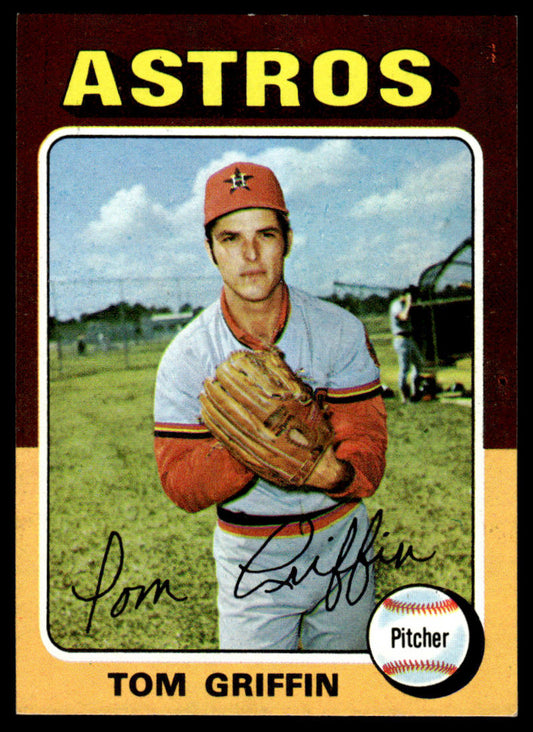 1975 Topps Baseball #188 - Tom Griffin - NM