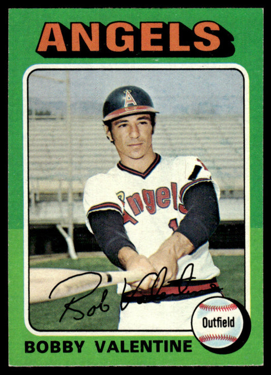 1975 Topps Baseball #215 - Bobby Valentine - NM