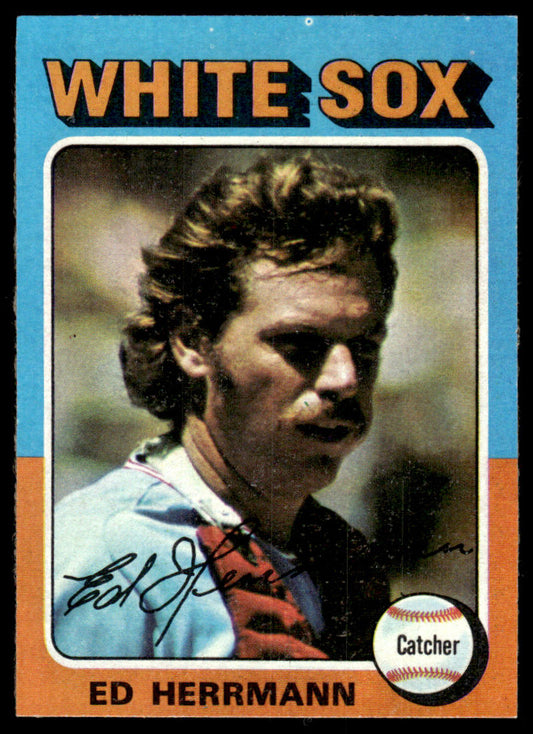 1975 Topps Baseball #219 - Ed Herrmann - NM