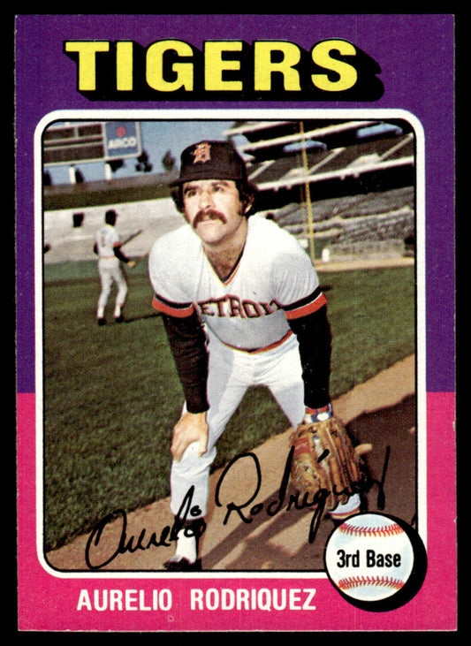 1975 Topps Baseball #221 - Aurelio Rodriguez - NM