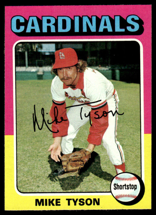 1975 Topps Baseball #231 - Mike Tyson - NM