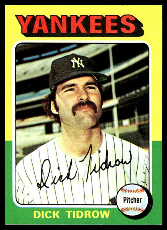 1975 Topps Baseball #241 - Dick Tidrow - NM