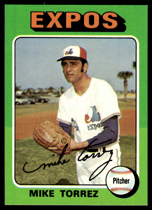 1975 Topps Baseball #254 - Mike Torrez - NMMT