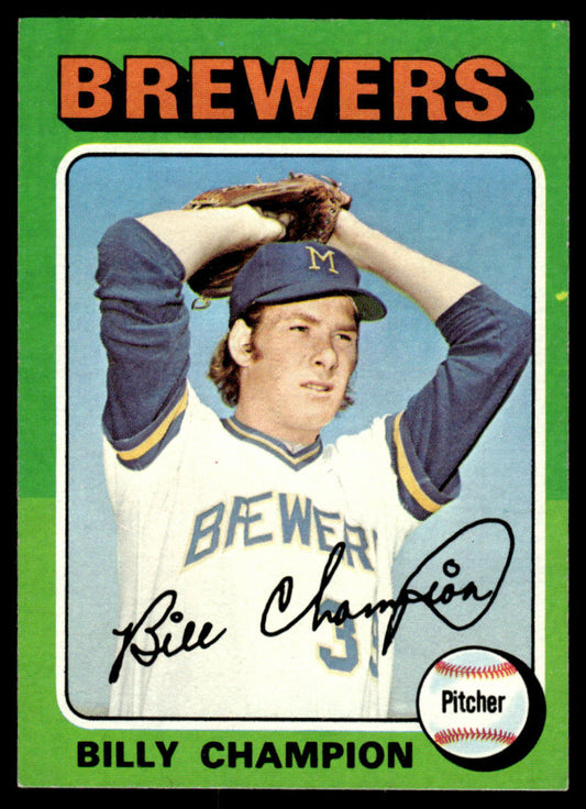 1975 Topps Baseball #256 - Billy Champion - NM