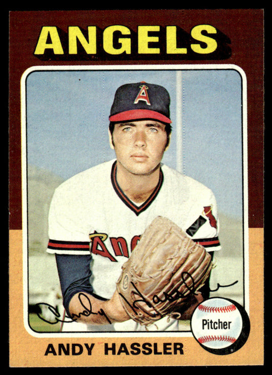 1975 Topps Baseball #261 - Andy Hassler RC - NM