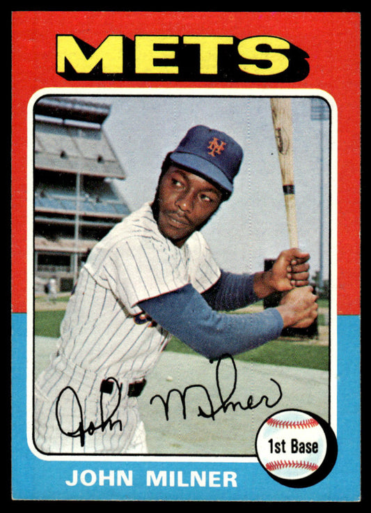 1975 Topps Baseball #264 - John Milner - NM