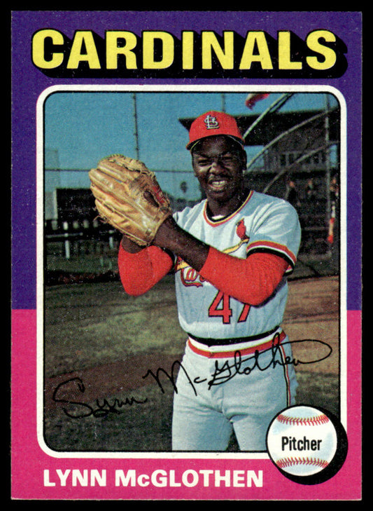 1975 Topps Baseball #272 - Lynn McGlothen - NM