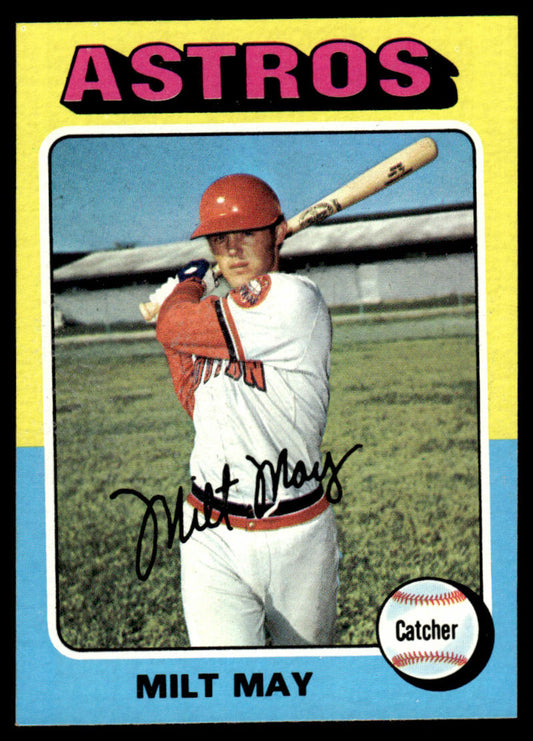 1975 Topps Baseball #279 - Milt May - NMMT