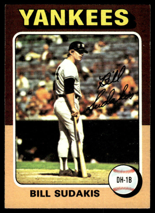 1975 Topps Baseball #291 - Bill Sudakis - NM