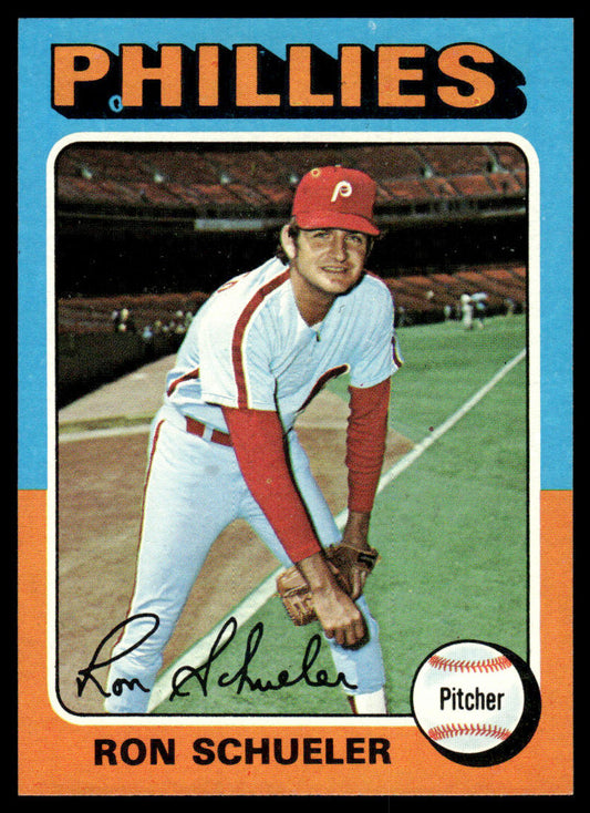 1975 Topps Baseball #292 - Ron Schueler - NMMT