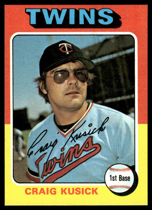 1975 Topps Baseball #297 - Craig Kusick RC - NM