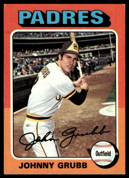 1975 Topps Baseball #298 - Johnny Grubb - NM