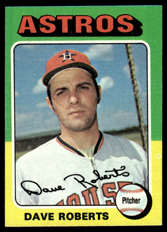 1975 Topps Baseball #301 - Dave Roberts - EXMT