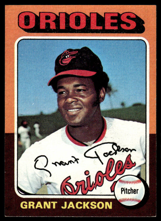 1975 Topps Baseball #303 - Grant Jackson - NM